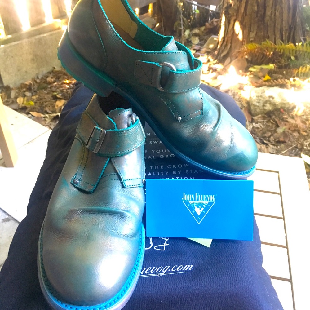 John Fluevog Buckle Shoes size 9
